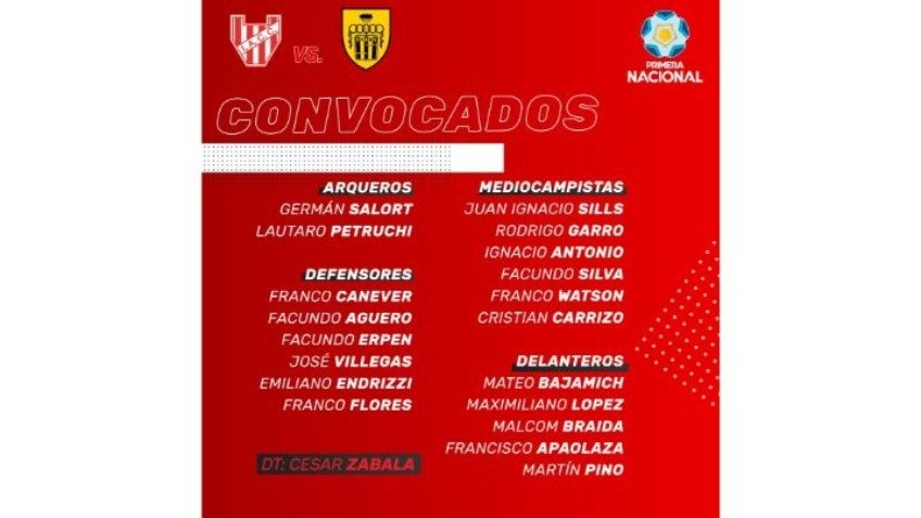 Santamarina viajó a Córdoba para enfrentar a Instituto
